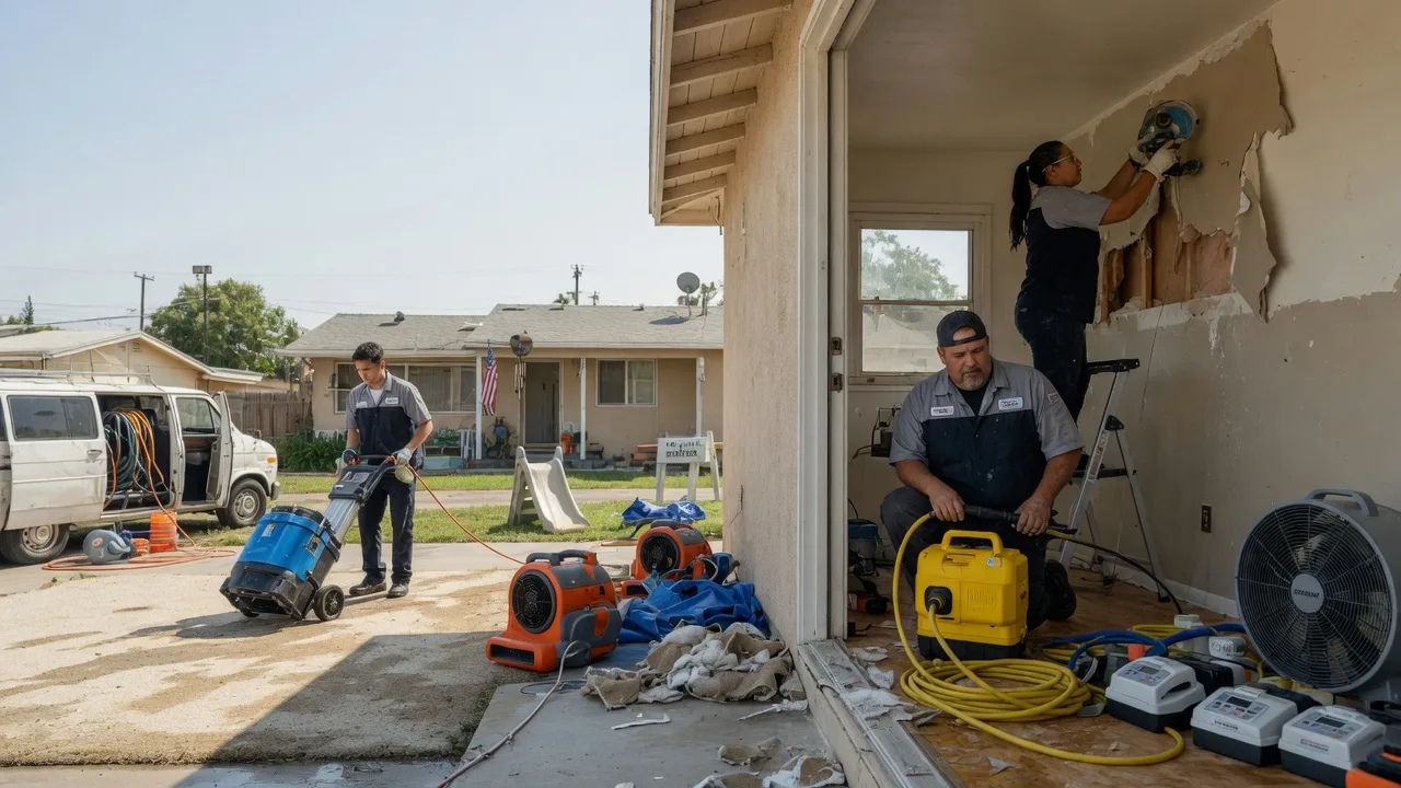 Water Damage Restoration in South Gate, CA near me
